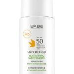 Babe superfluid mattifying magnificante sunscreen spf 50